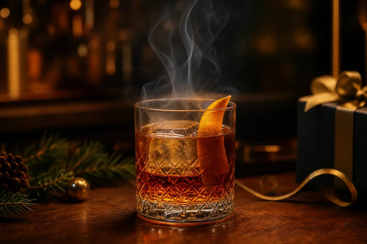 Egyedi ajándékok karácsonyra: whiskey füstölő csomagolása