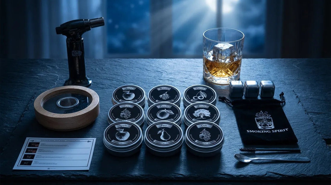 Lesni čips iz orehovine za whiskey smoker: vodnik za uporabo - Smoking Spirit