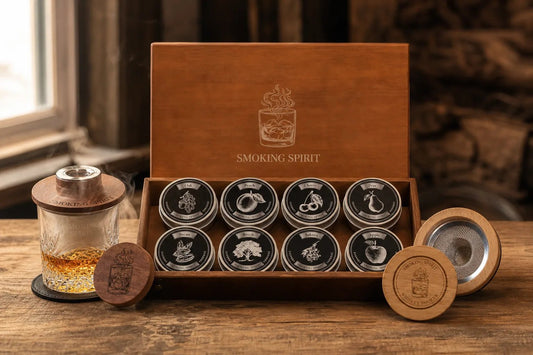 Whiskey pohár füstölése otthon: így válassz szettet, poharat és faaprítékot - Smoking Spirit